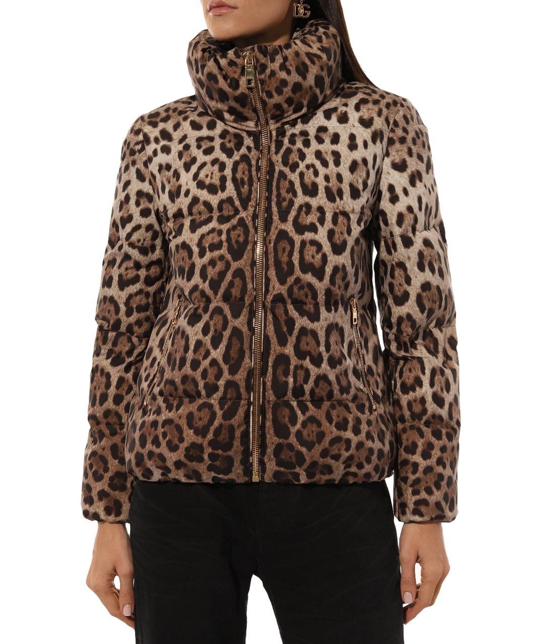 DOLCE&GABBANA Мульти пуховик, фото 3