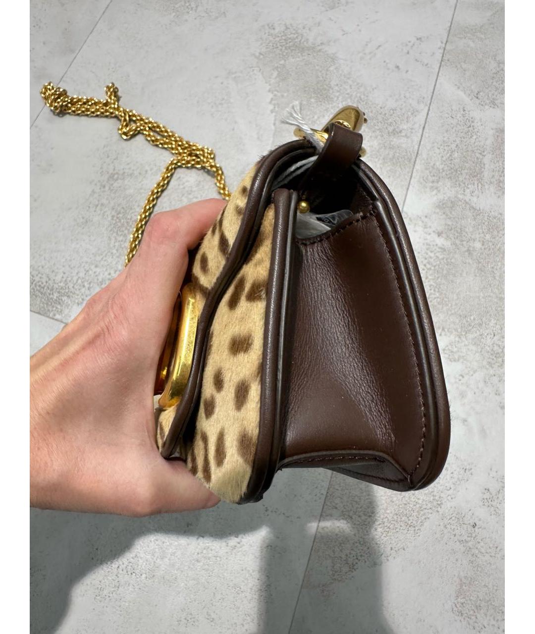 VALENTINO Мульти меховая сумка через плечо, фото 3