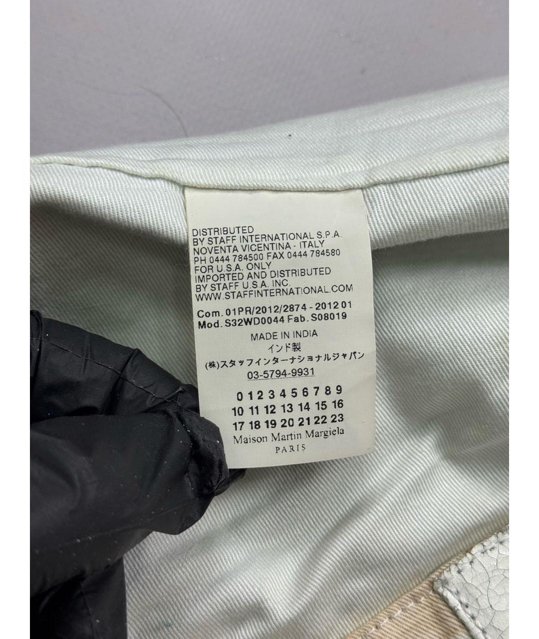 MM6 MAISON MARGIELA Белая кожаная сумка тоут, фото 7