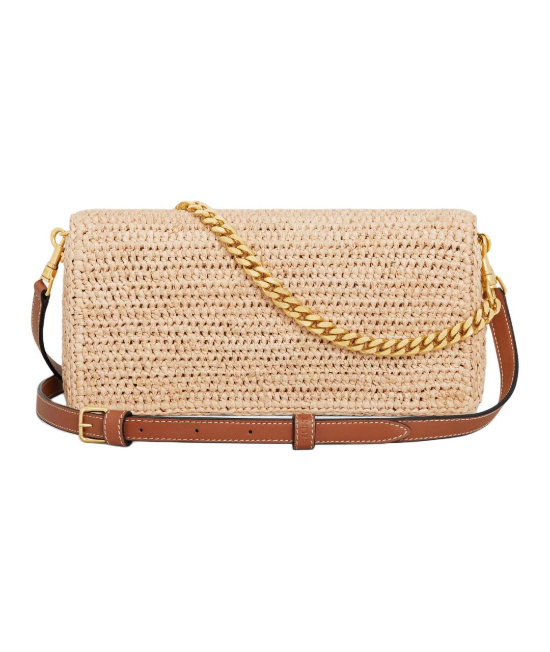 CELINE Бежевая сумка через плечо, фото 3