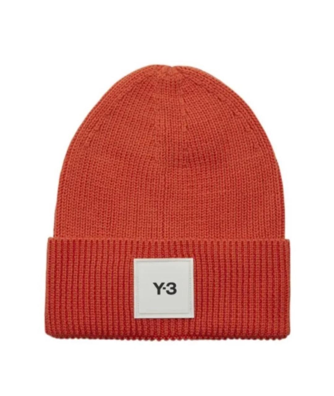 Y-3 Коралловая шерстяная шапка, фото 1