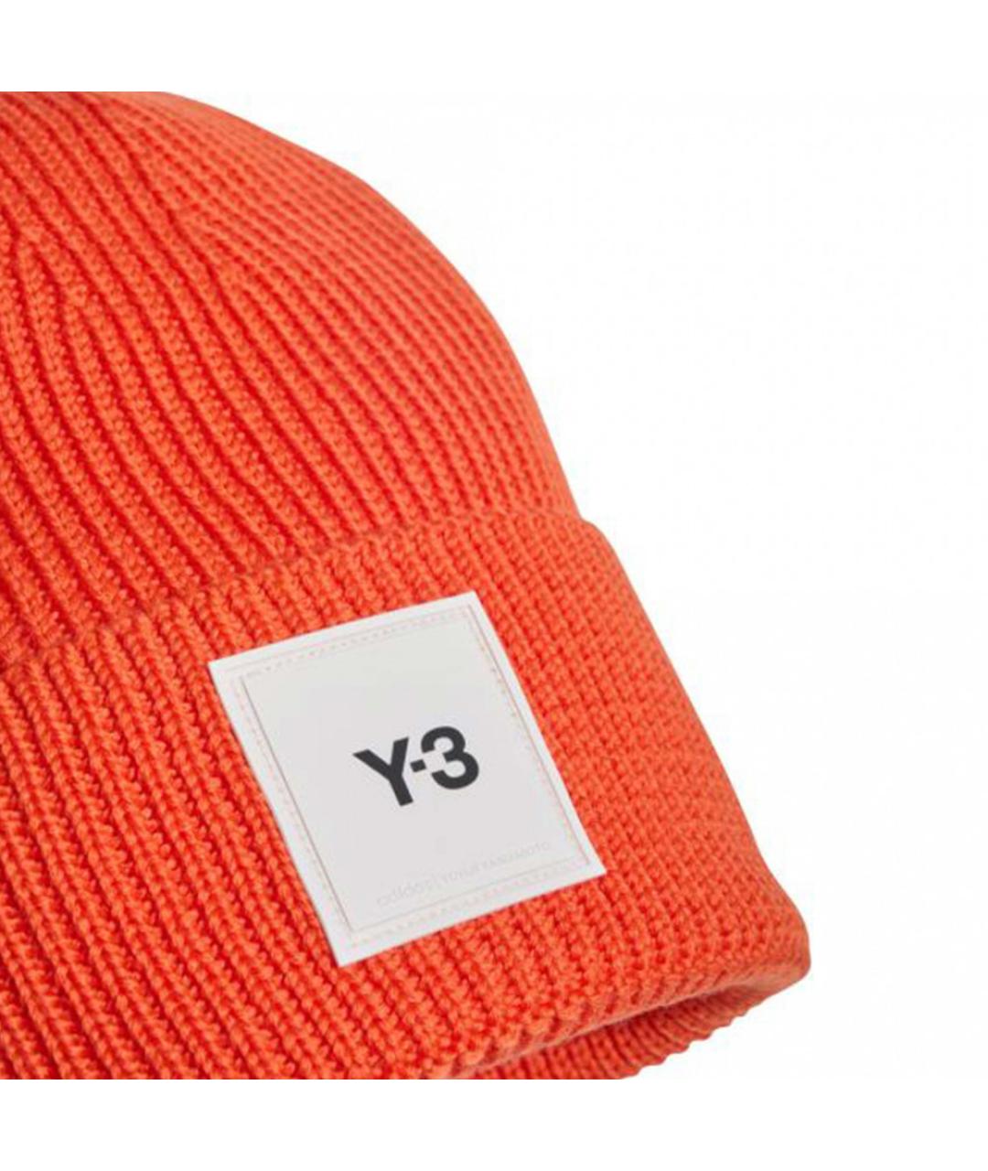 Y-3 Коралловая шерстяная шапка, фото 3