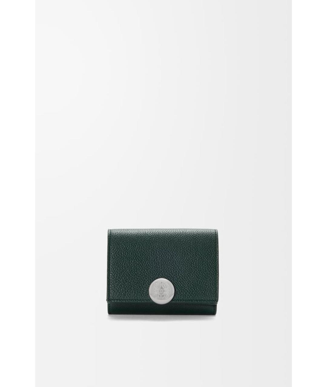 LOEWE Золотой кожаный кошелек, фото 5