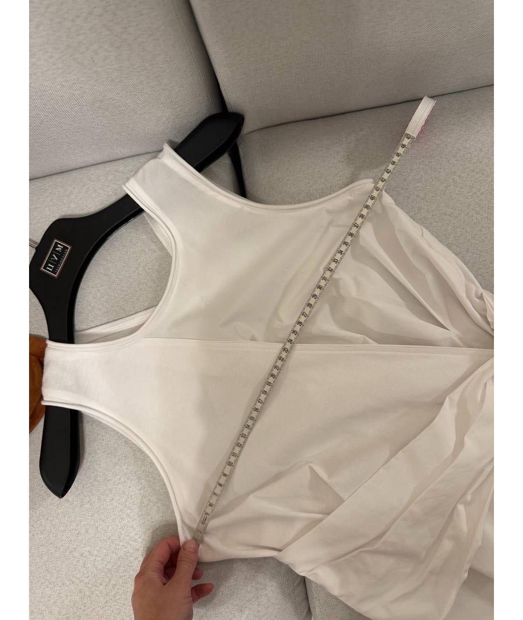 3.1 PHILLIP LIM Белая хлопковая блузы, фото 4