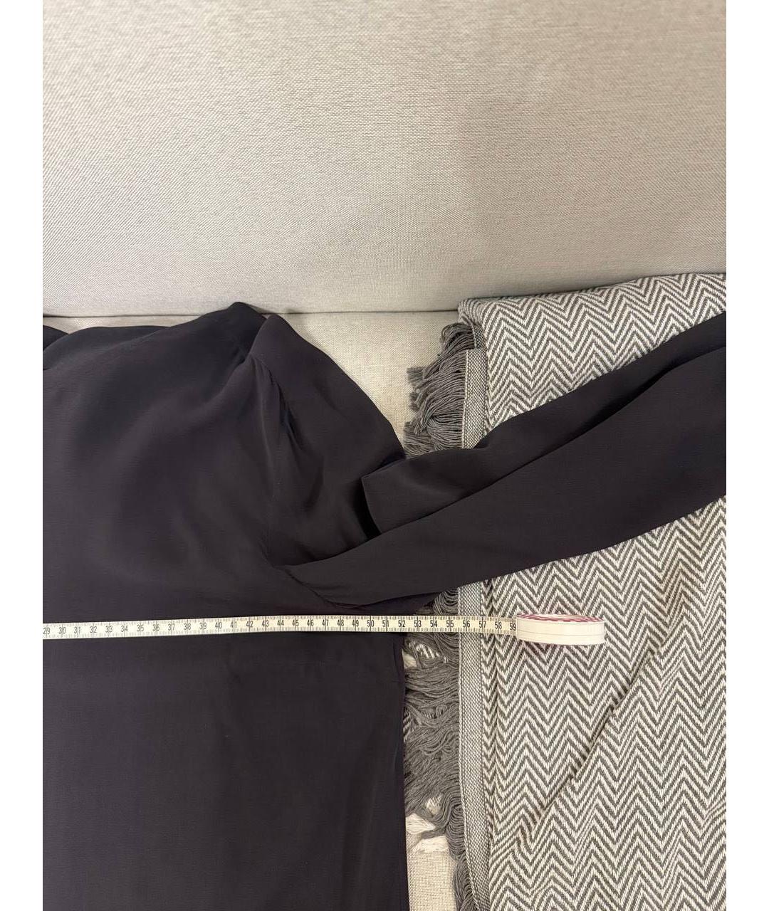 BRUNELLO CUCINELLI Серая шерстяная блузы, фото 6