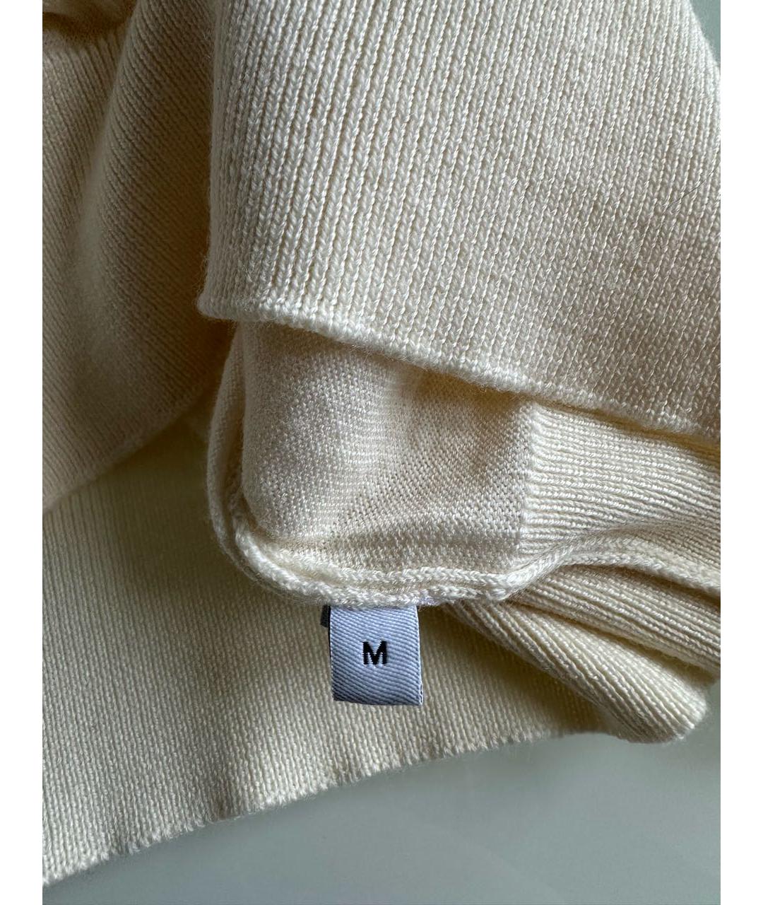 LOEWE Белая кашемировая майка, фото 7