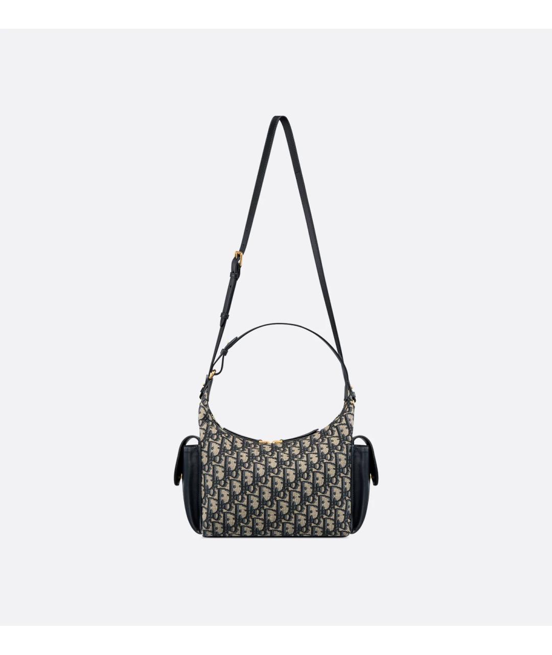 CHRISTIAN DIOR Синяя сумка через плечо, фото 7