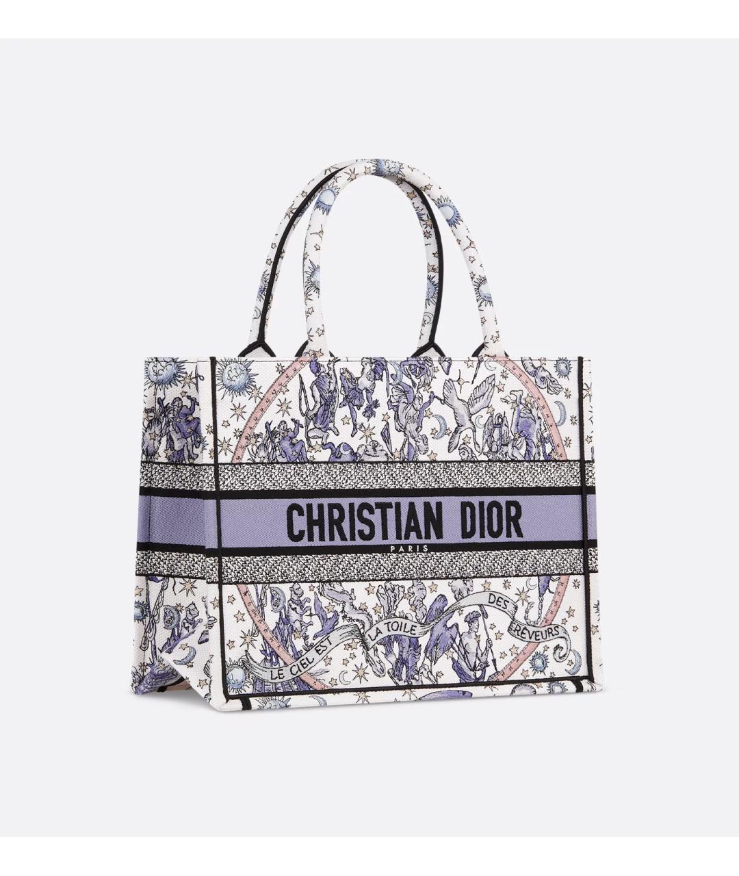 CHRISTIAN DIOR Мульти тканевая сумка тоут, фото 3