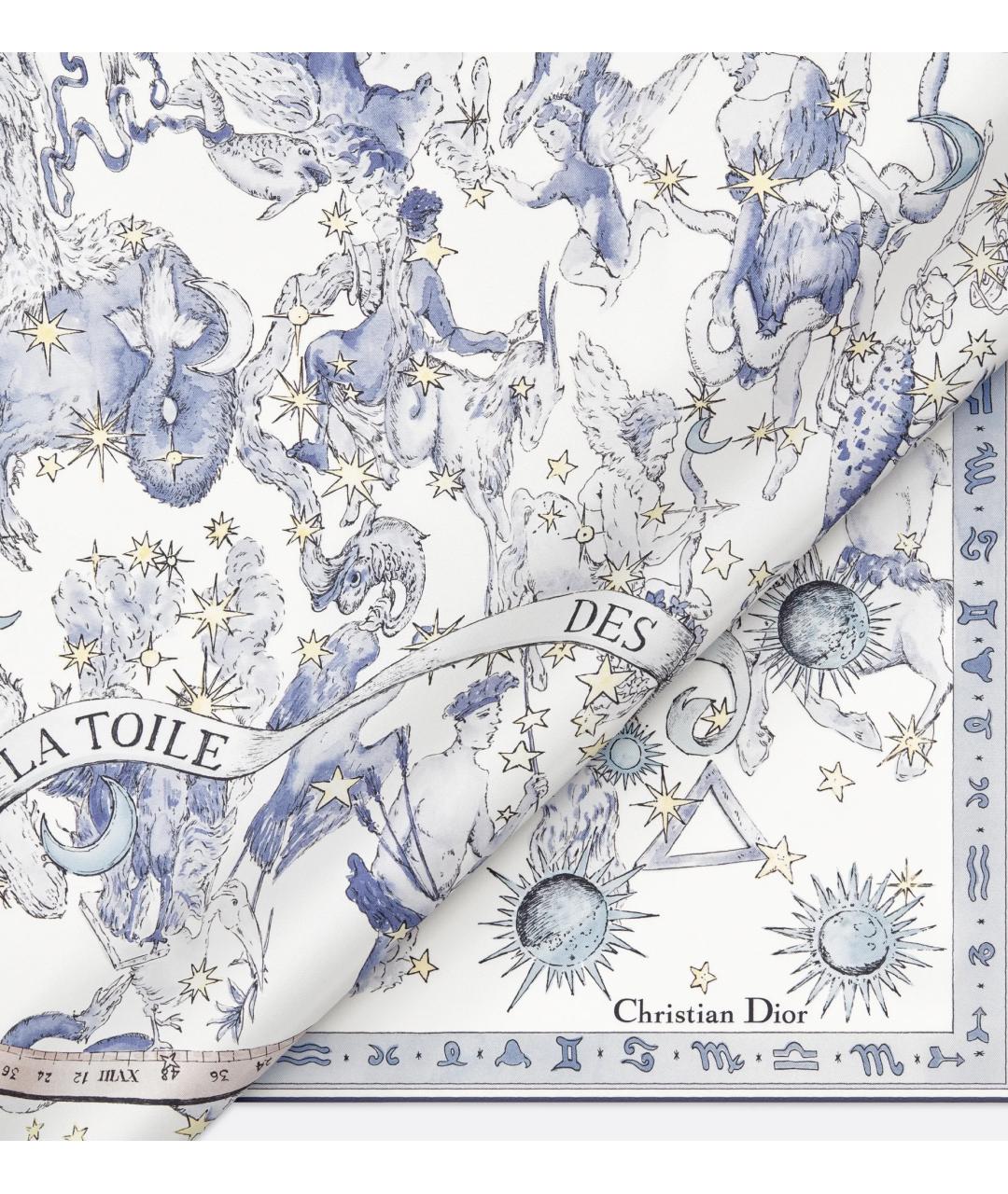 CHRISTIAN DIOR Мульти шелковый платок, фото 4