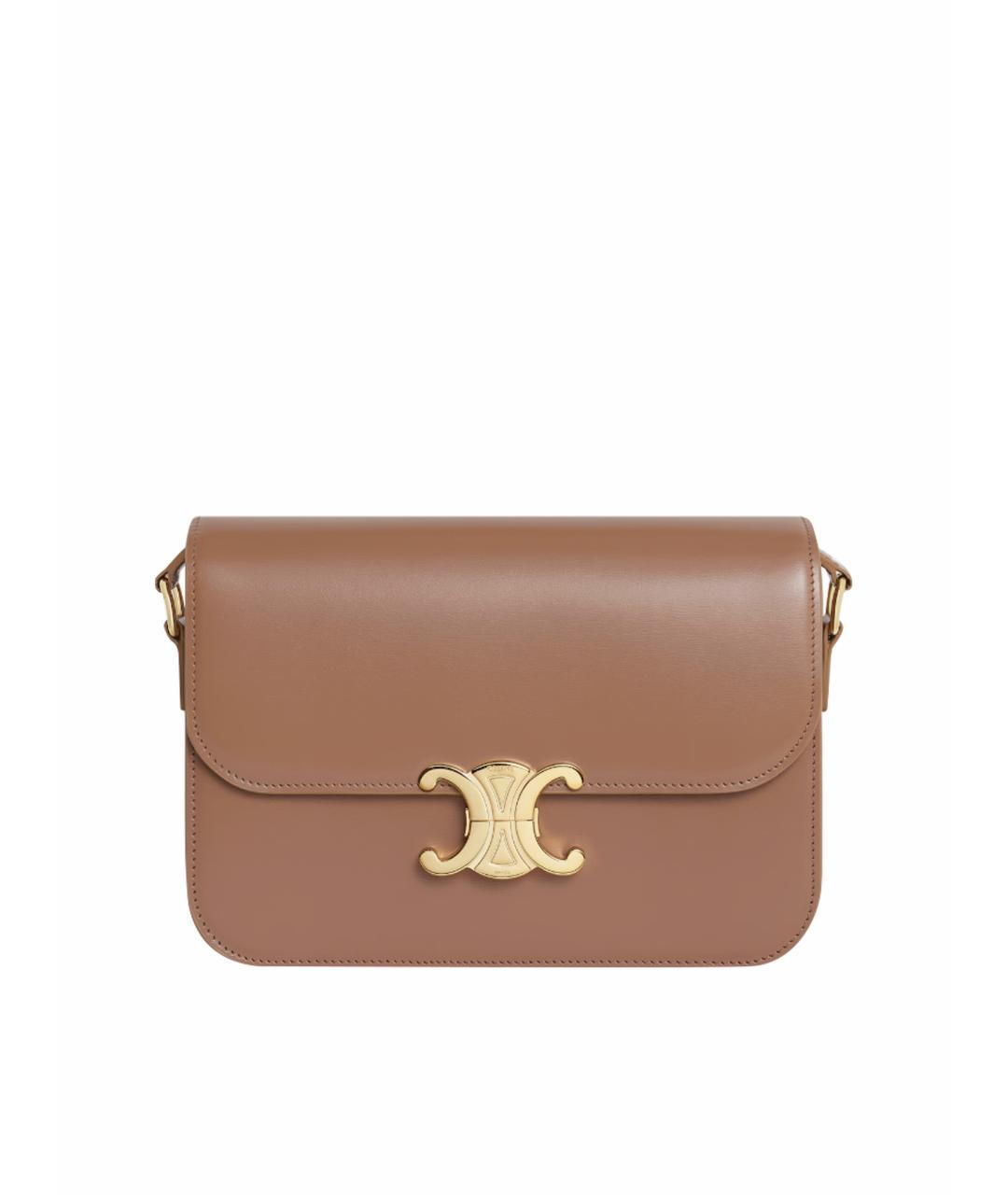 CELINE Кожаная сумка через плечо, фото 1