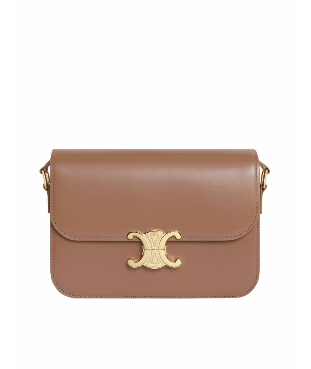 CELINE Кожаная сумка через плечо, фото 6