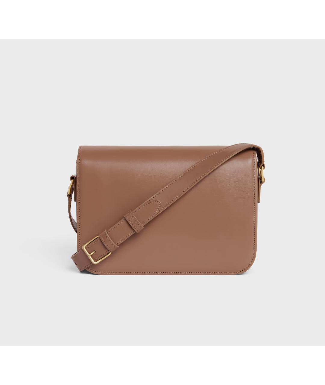 CELINE Кожаная сумка через плечо, фото 3