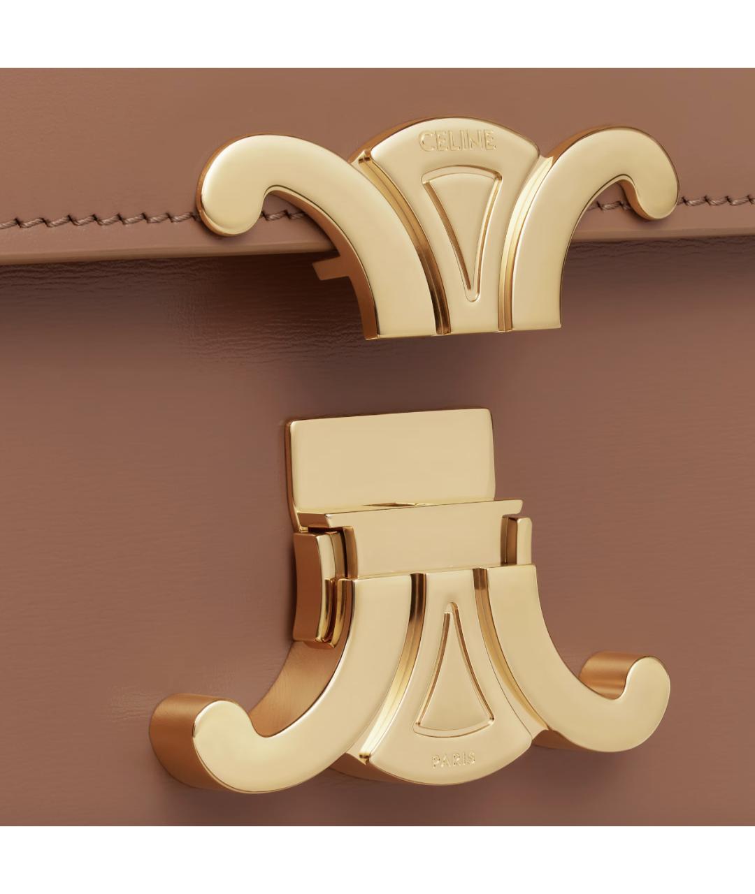 CELINE Кожаная сумка через плечо, фото 5