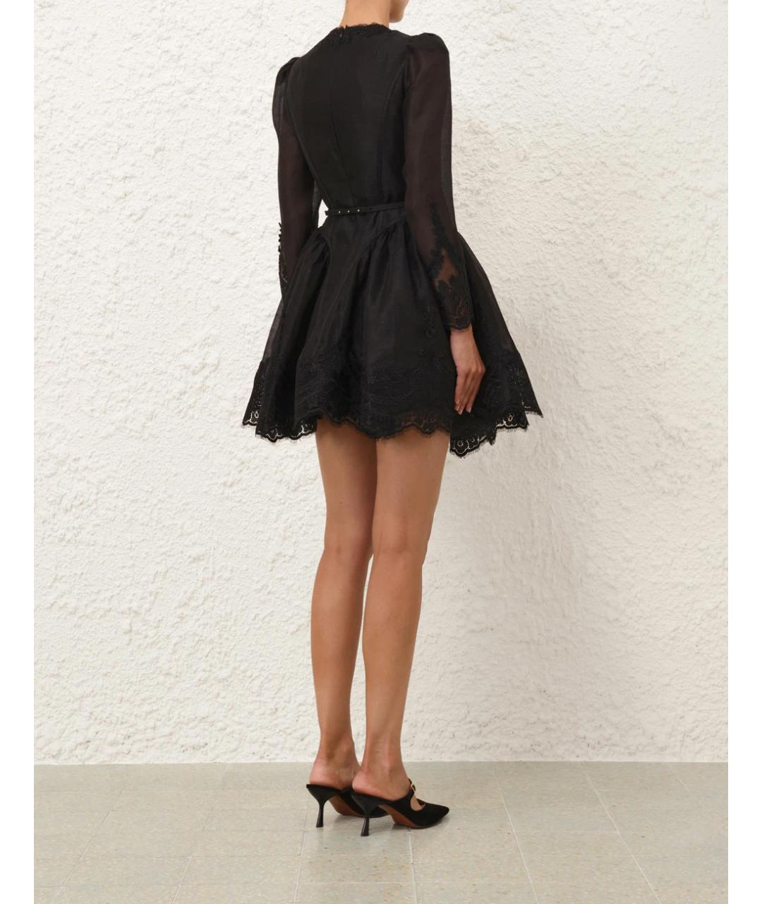 ZIMMERMANN Черное повседневное платье, фото 4
