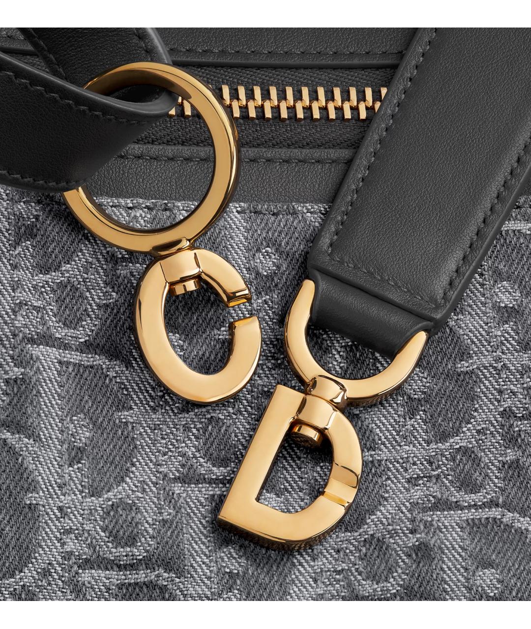 CHRISTIAN DIOR Серая сумка тоут, фото 6