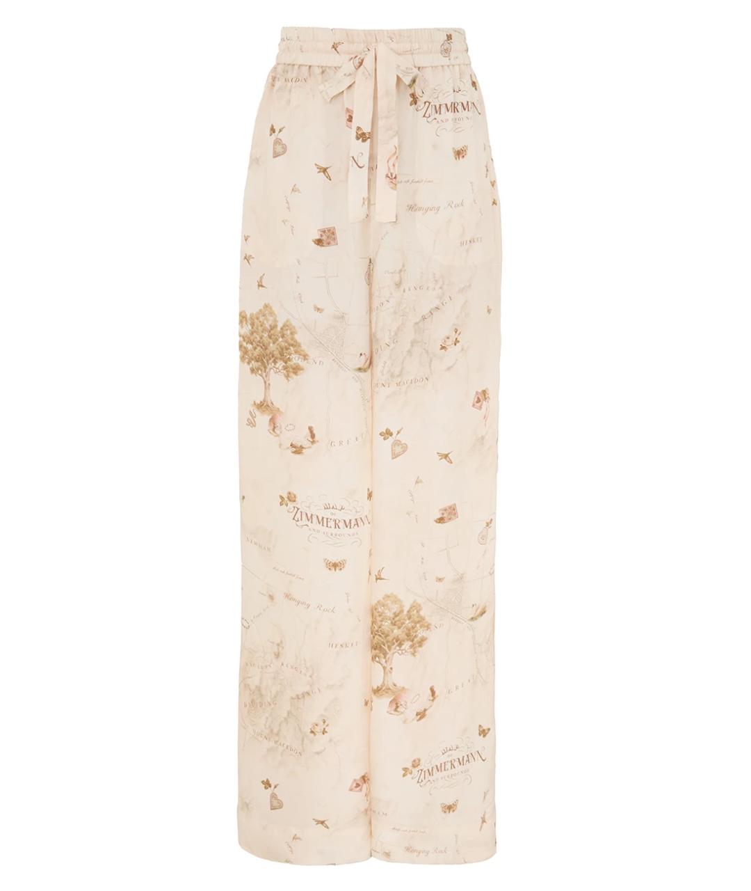 ZIMMERMANN Прямые брюки, фото 1