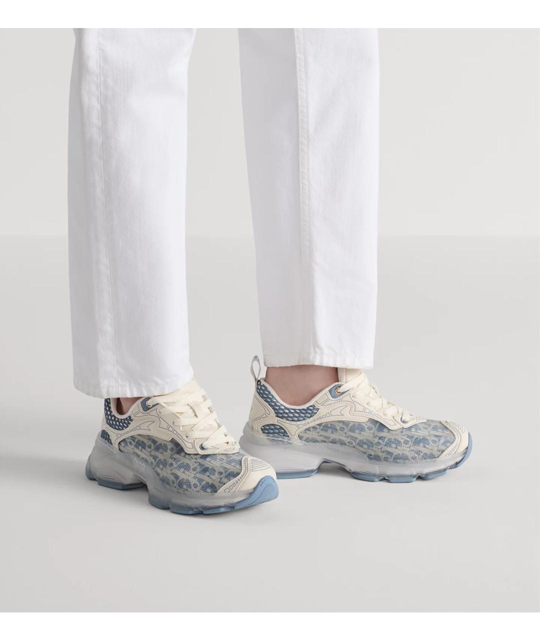 CHRISTIAN DIOR Голубые кроссовки, фото 3