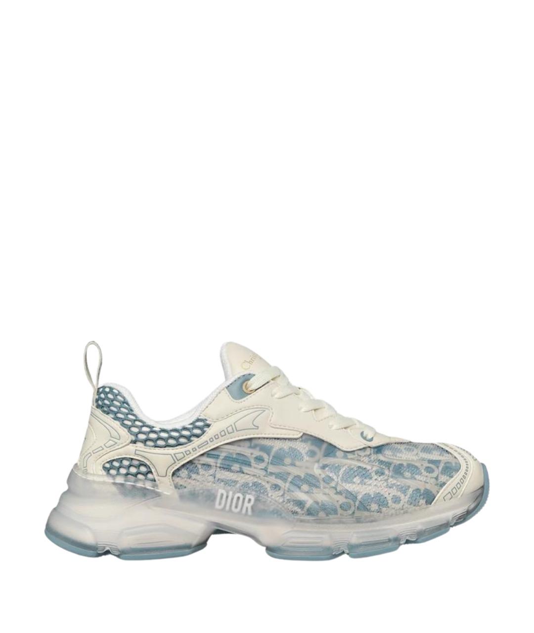 CHRISTIAN DIOR Голубые кроссовки, фото 1