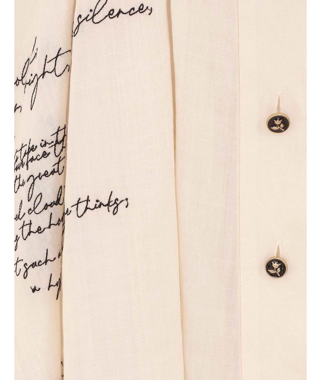 ZIMMERMANN Бежевое повседневное платье, фото 6