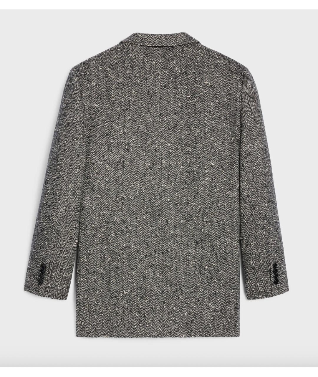 CELINE Мульти шерстяной жакет/пиджак, фото 2