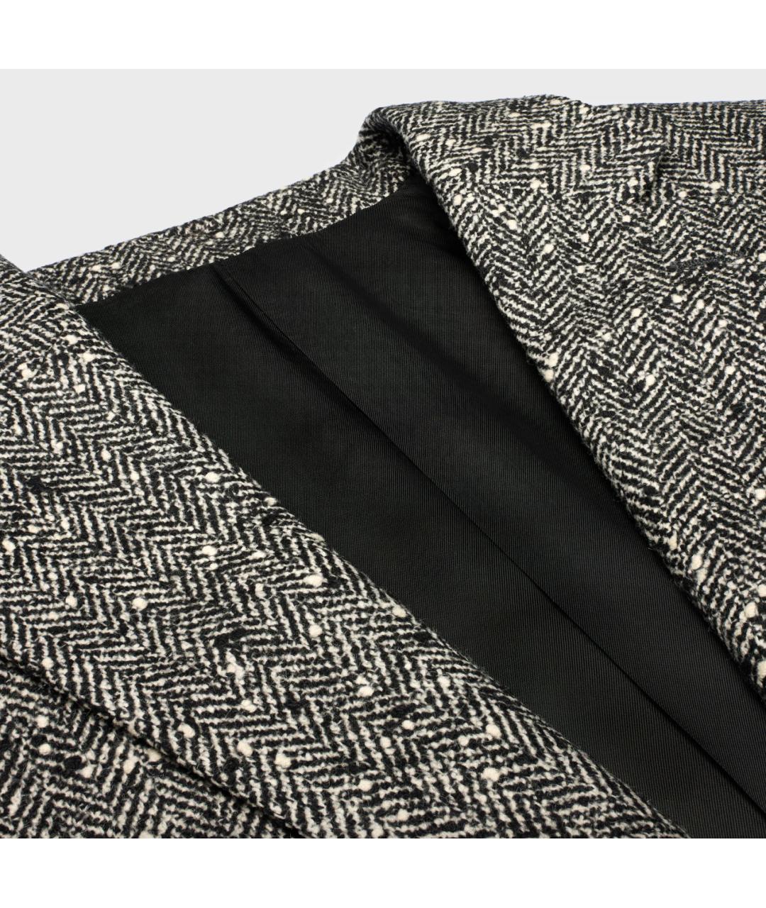 CELINE Мульти шерстяной жакет/пиджак, фото 3