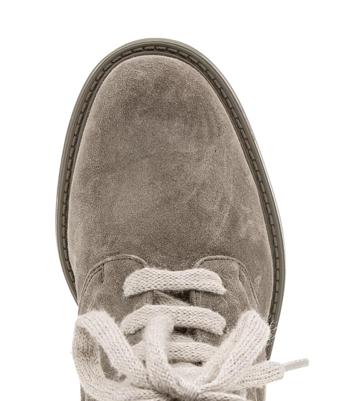 DOUCAL'S Серые замшевые ботинки, фото 4