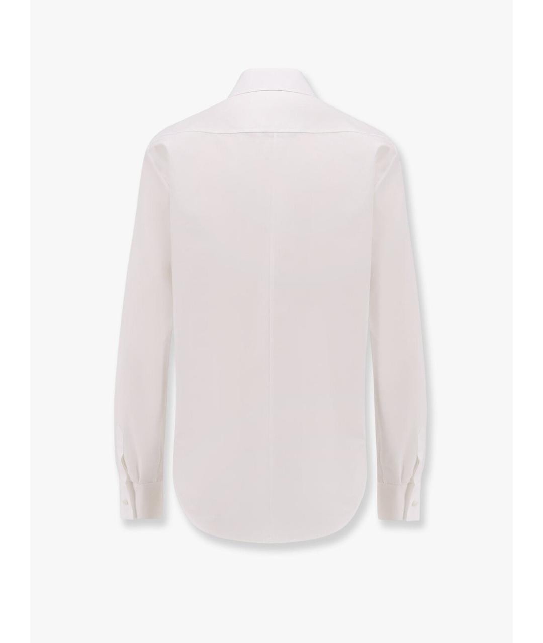 CHRISTIAN DIOR Белая хлопковая рубашка, фото 2