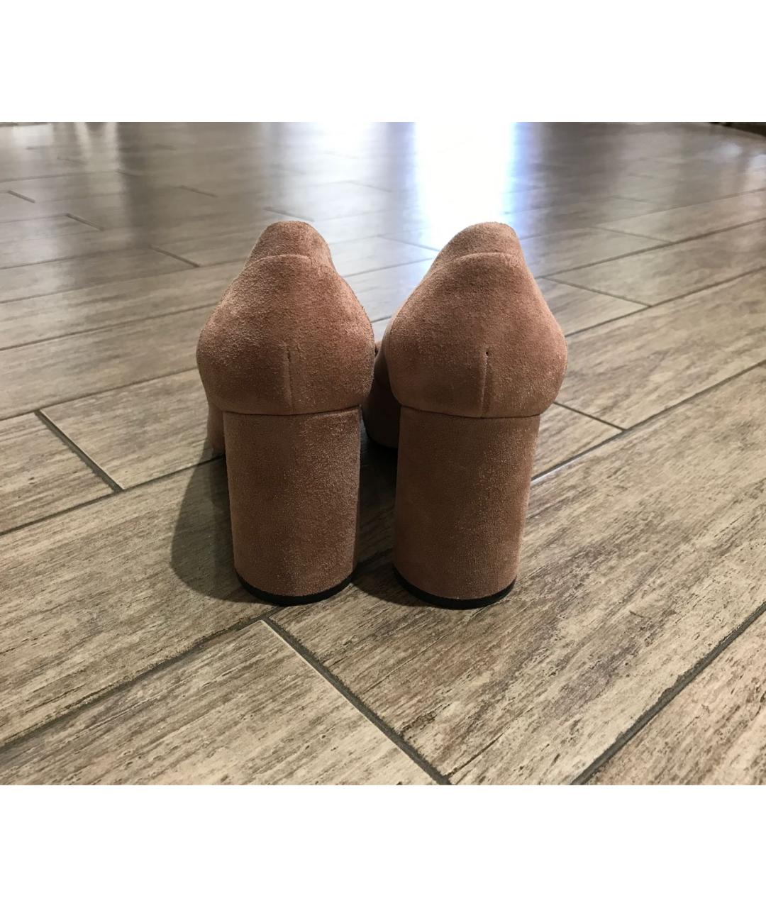 CASADEI Розовые замшевые туфли, фото 3