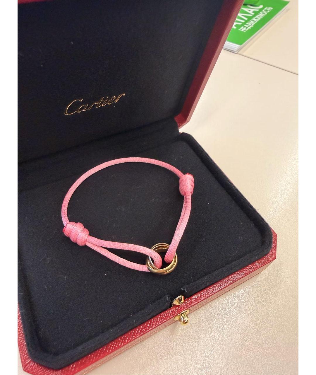 CARTIER Розовый браслет из розового золота, фото 4