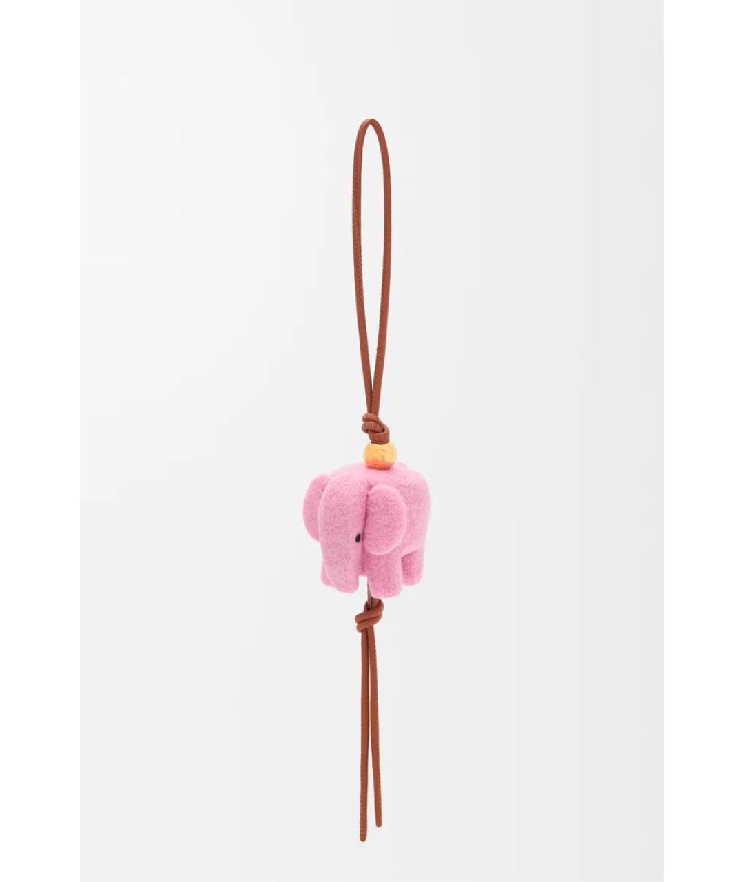 LOEWE Розовый брелок, фото 3