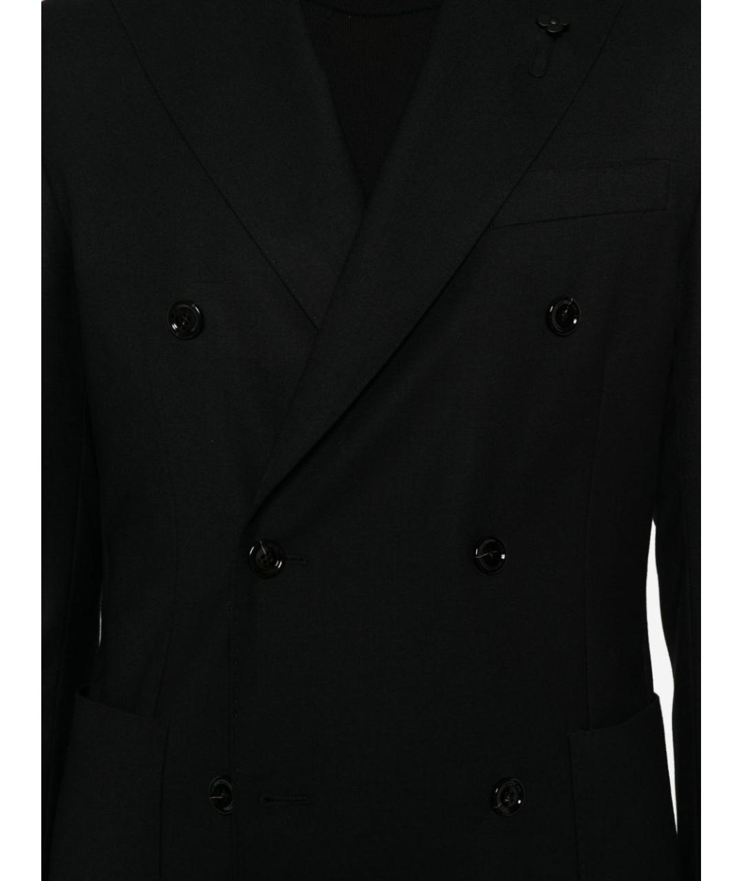 LARDINI Черный классический костюм, фото 5