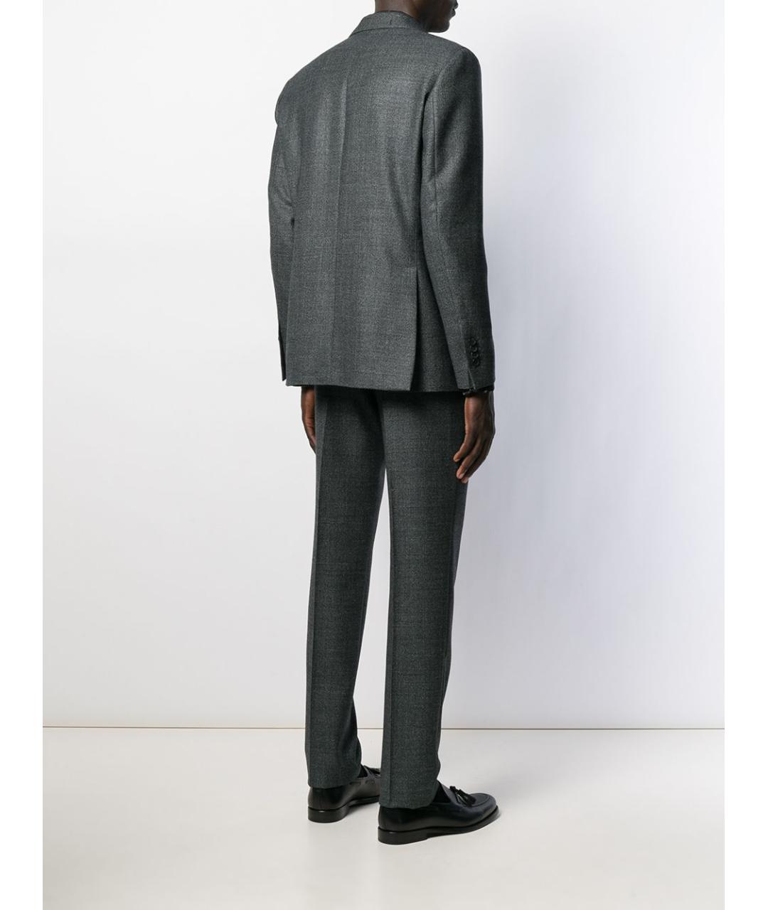 LARDINI Серый классический костюм, фото 4