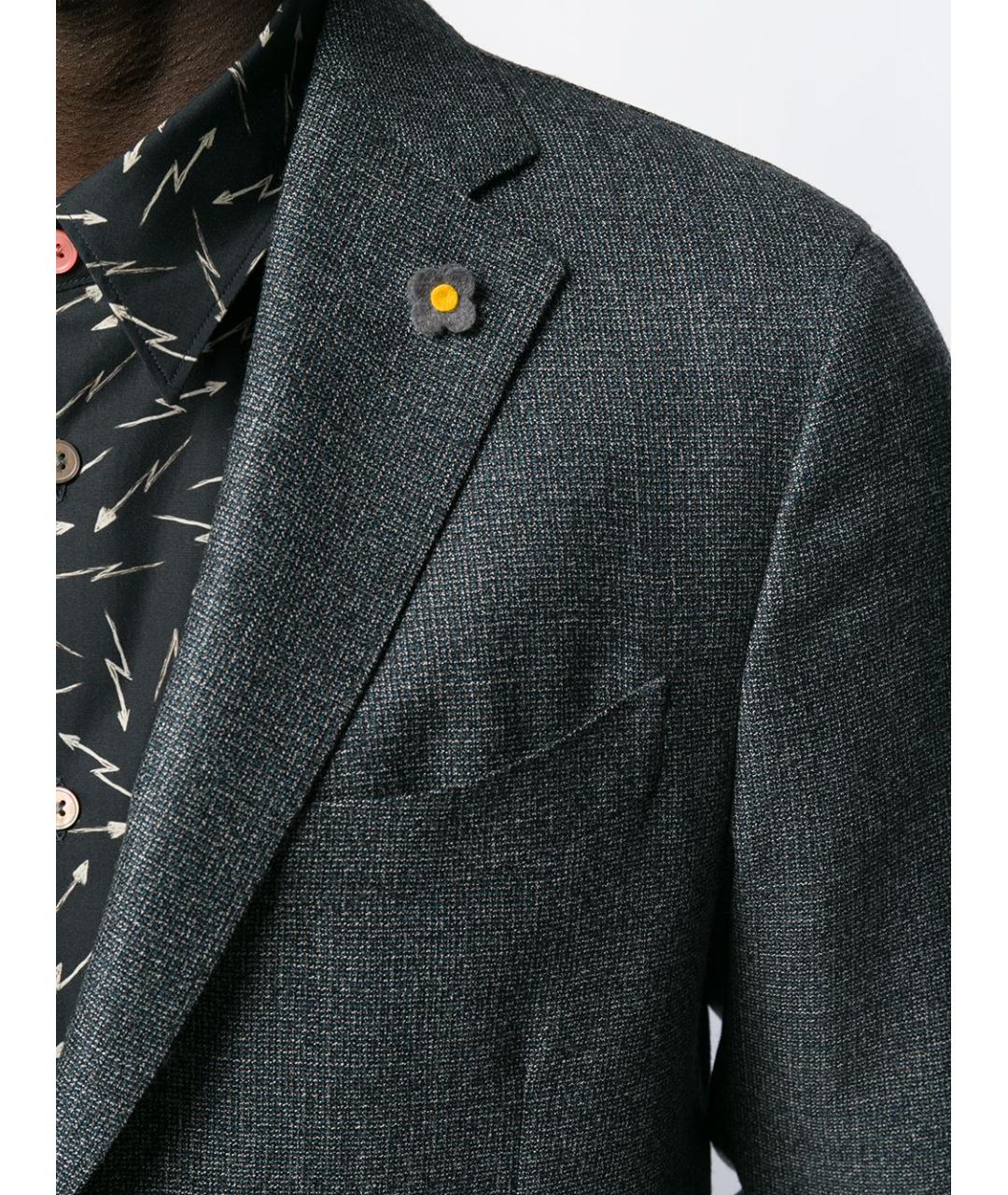 LARDINI Серый классический костюм, фото 6