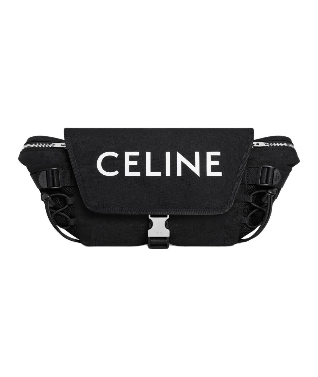 CELINE Черная поясная сумка, фото 1