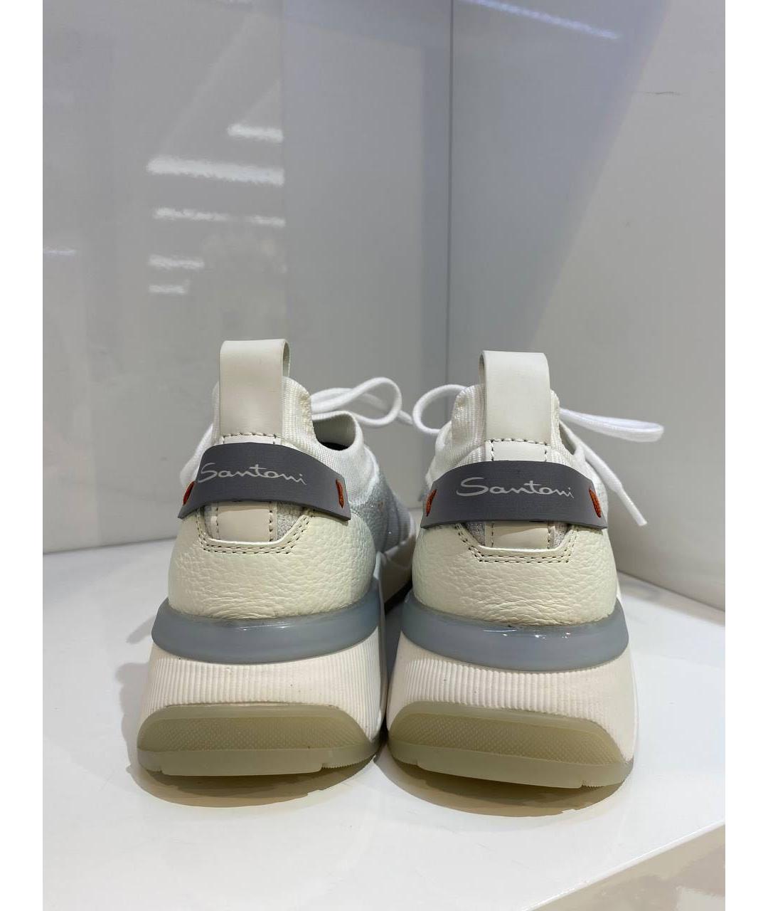 SANTONI Текстильные кроссовки, фото 4