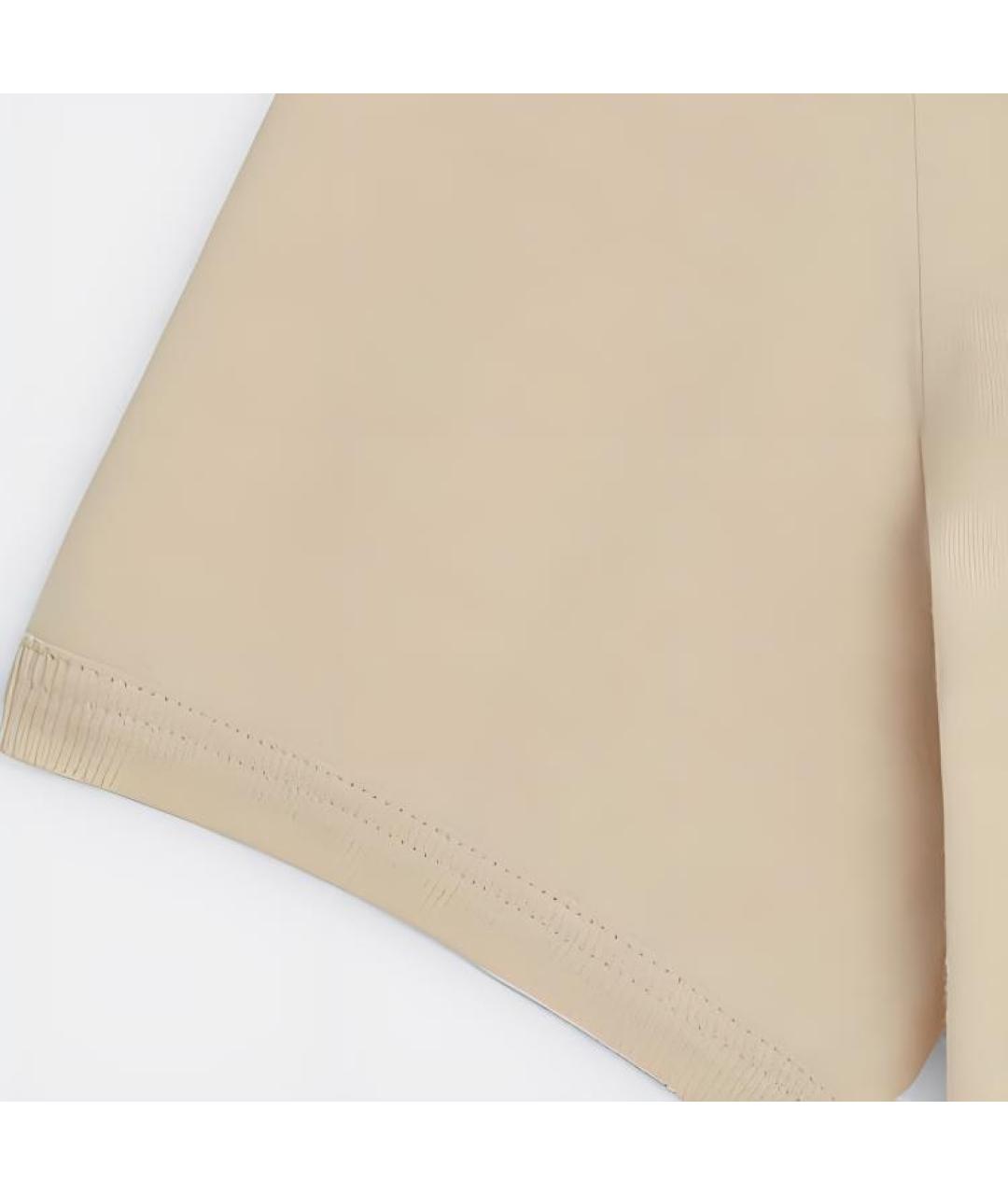 CELINE Бежевая хлопковая футболка, фото 5