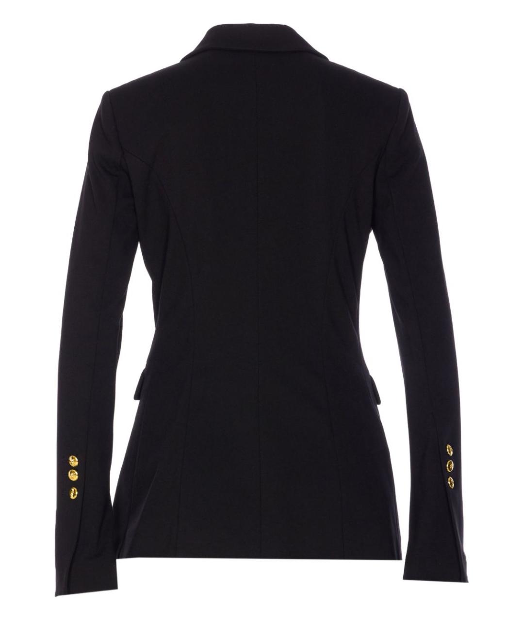PINKO Черный вискозный жакет/пиджак, фото 2