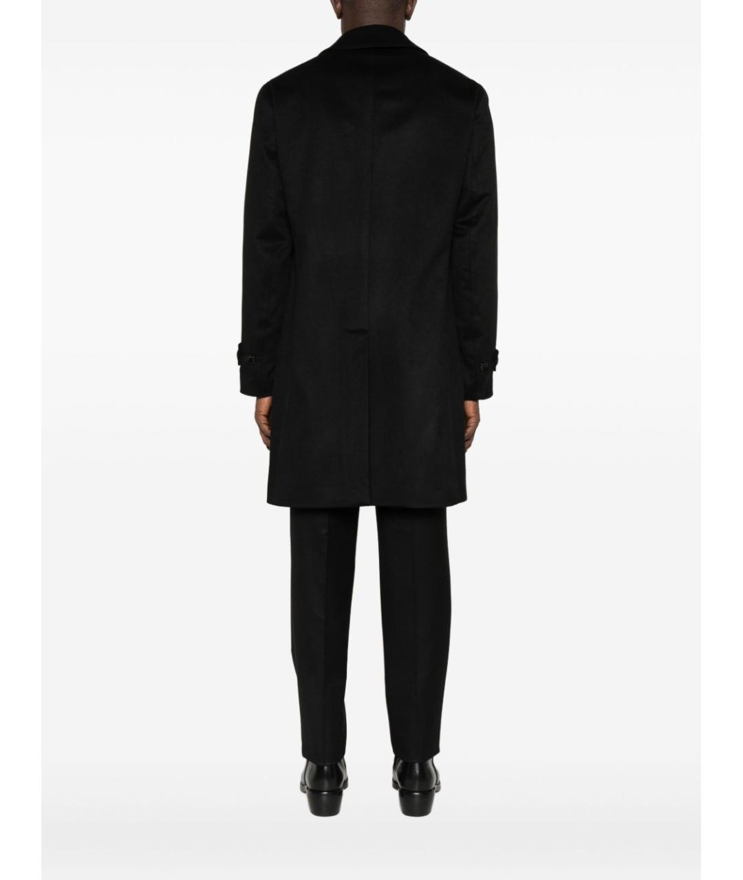 LARDINI Черное кашемировое пальто, фото 5