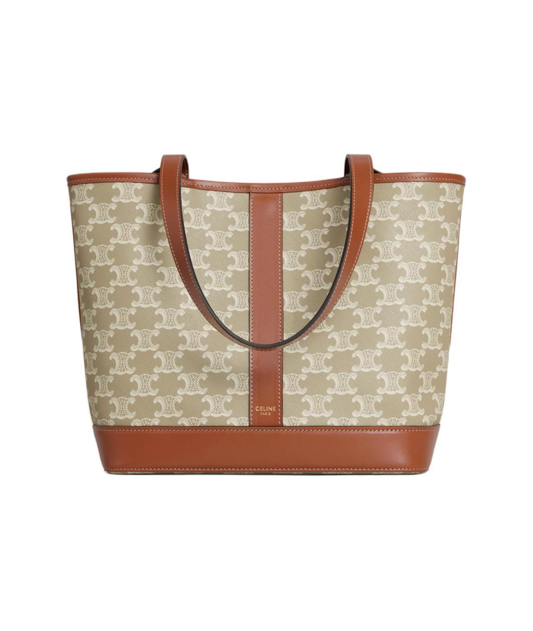 CELINE Бежевая сумка через плечо, фото 1