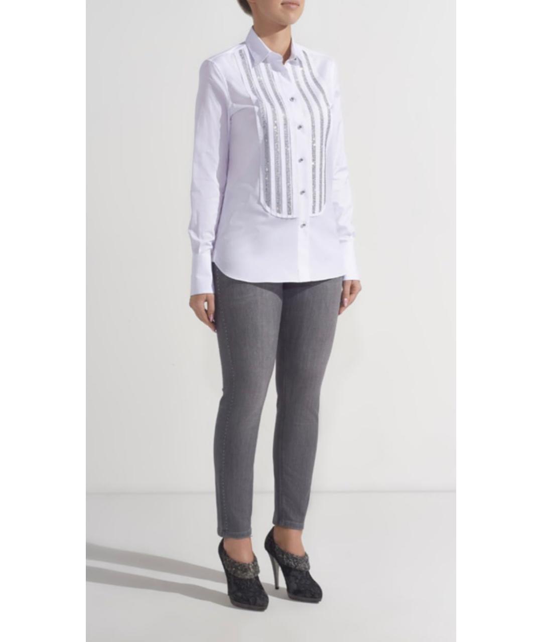 RENE CAOVILLA Серые текстильные ботильоны, фото 2