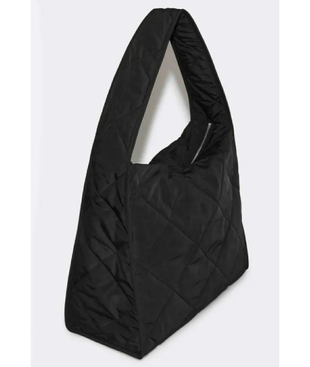 COS Черная синтетическая сумка через плечо, фото 2