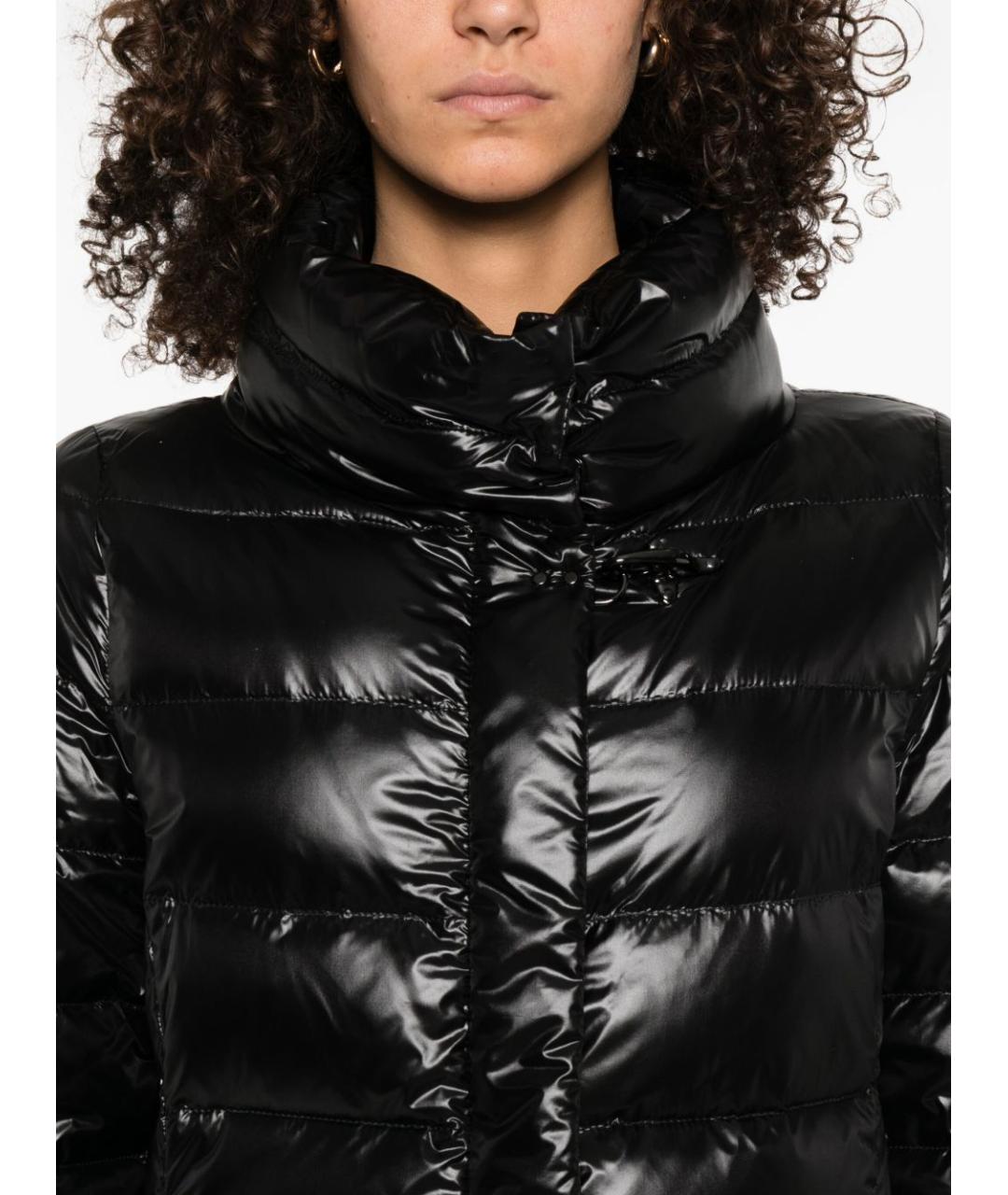 FAY Черный полиамидовый пуховик, фото 2