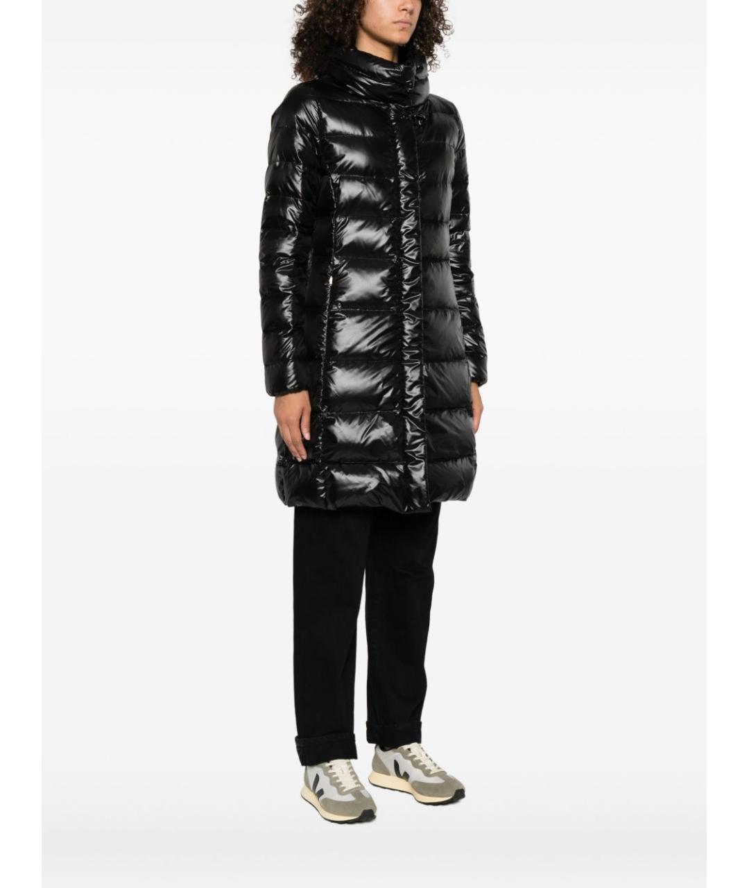 FAY Черный полиамидовый пуховик, фото 3