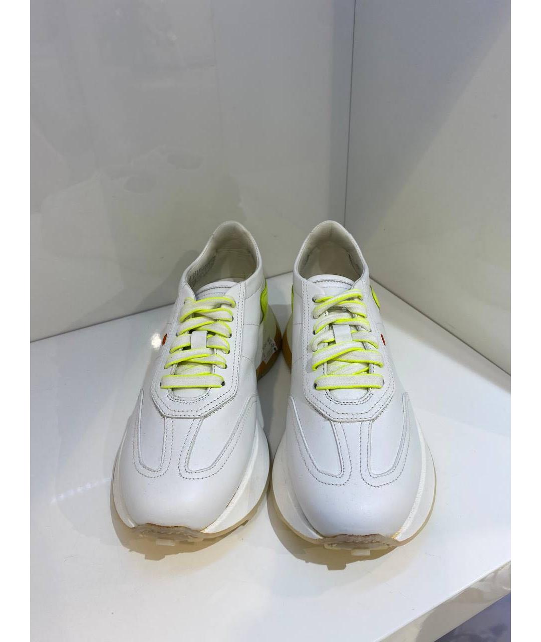 SANTONI Белые кеды, фото 2