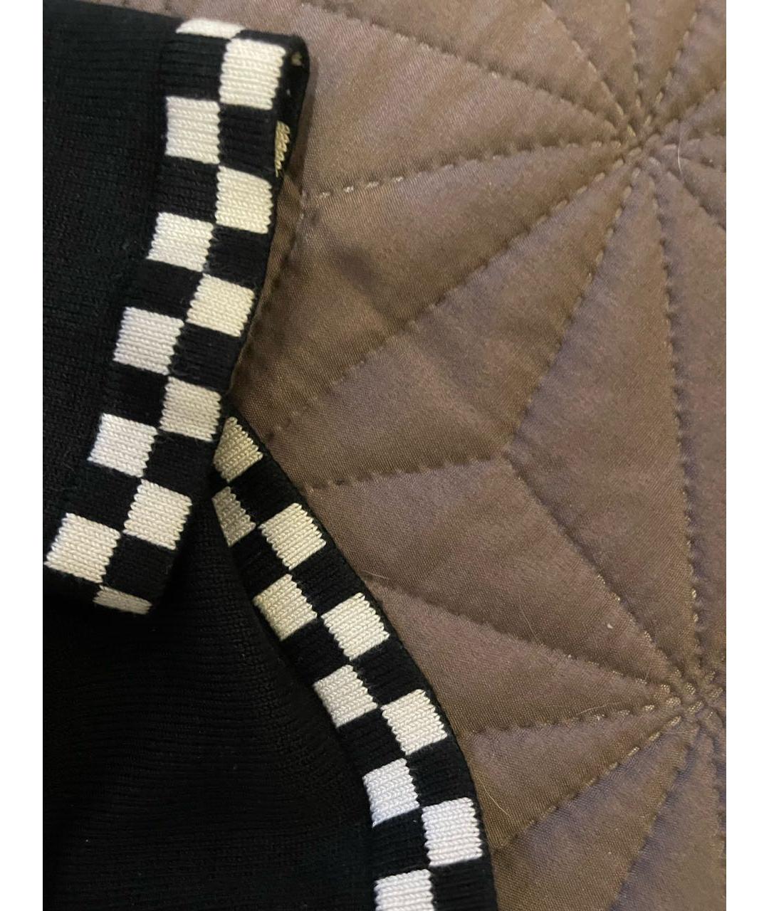 LOUIS VUITTON Черный шерстяной кардиган, фото 4