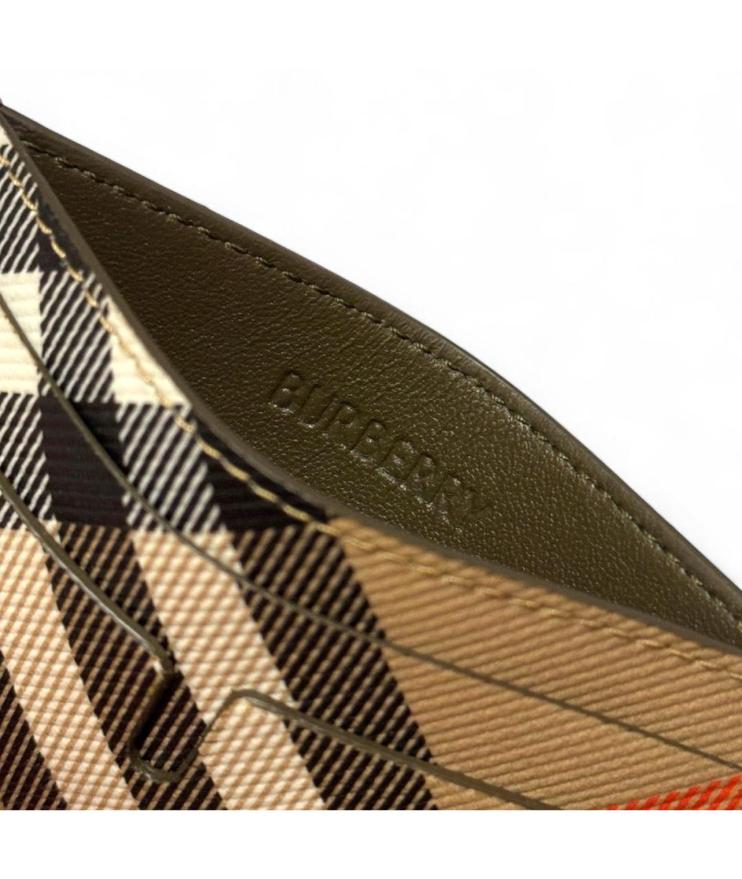 BURBERRY Коричневый кардхолдер, фото 6