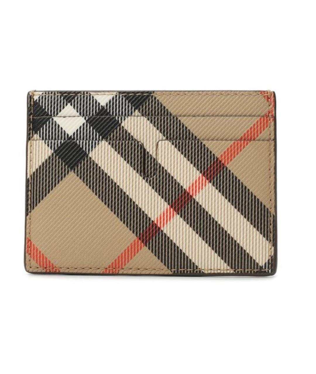 BURBERRY Коричневый кардхолдер, фото 7