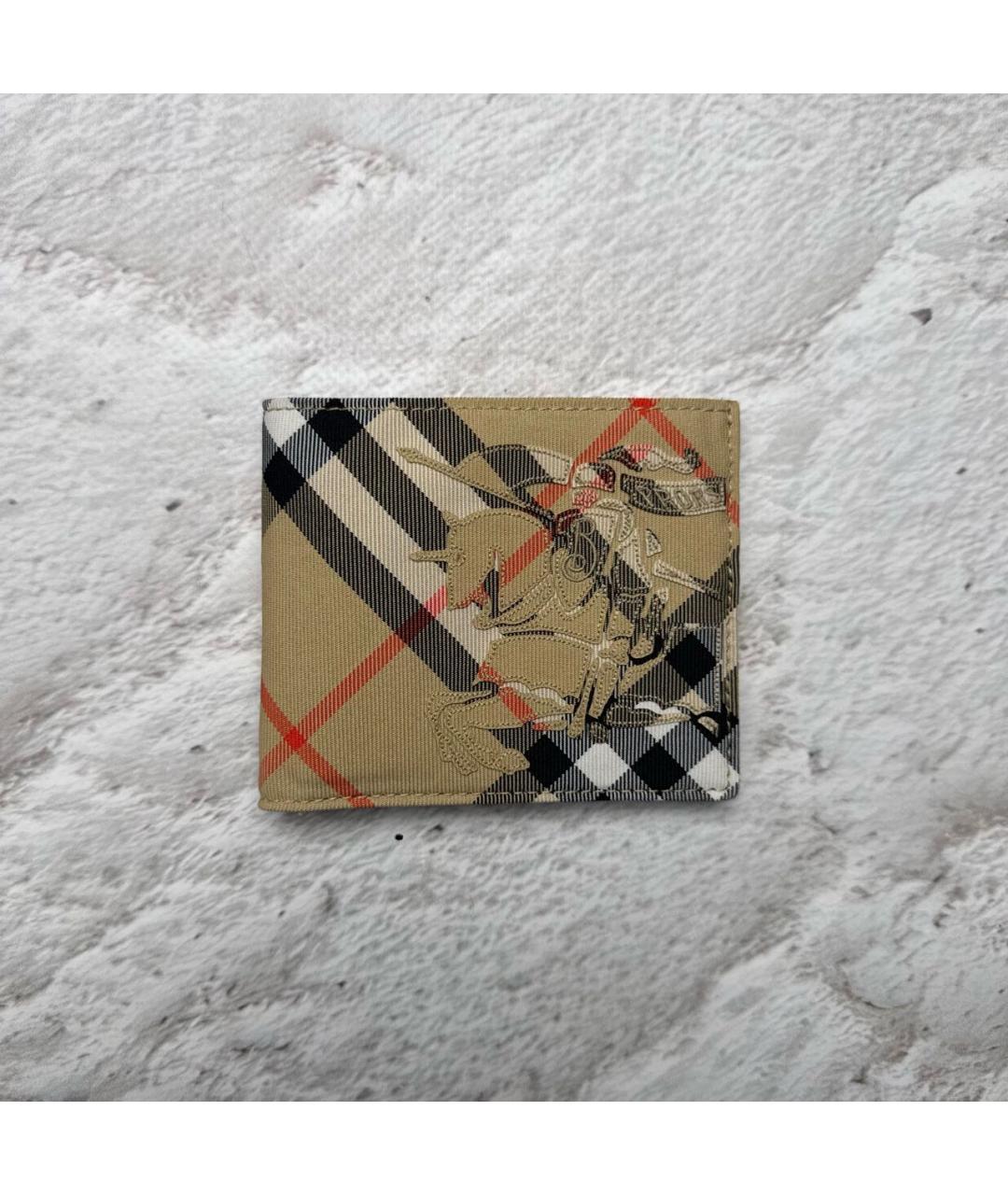BURBERRY Коричневый кошелек, фото 4