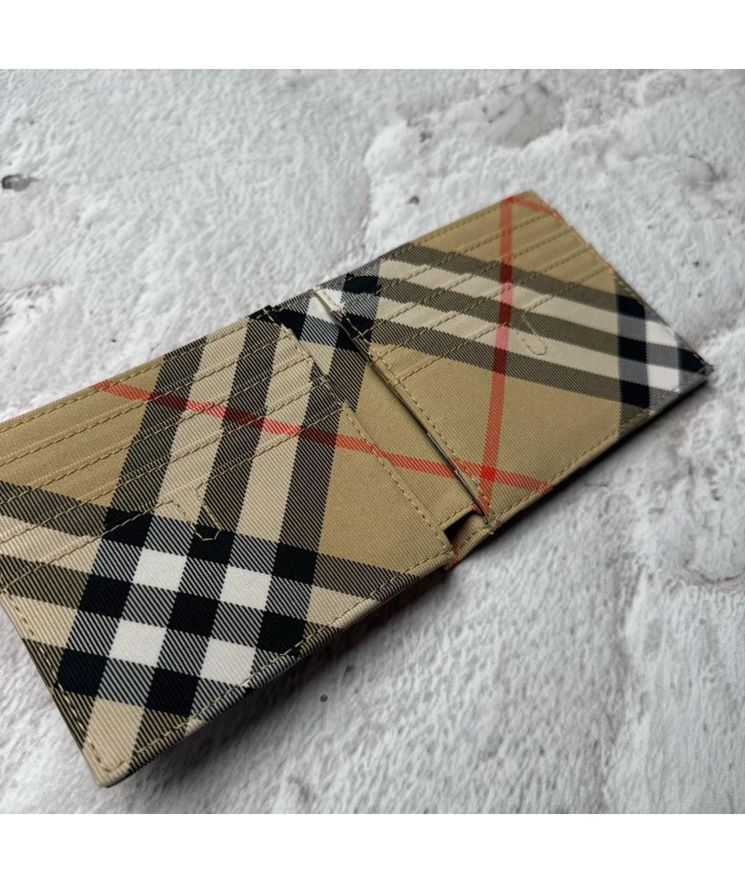 BURBERRY Коричневый кошелек, фото 5