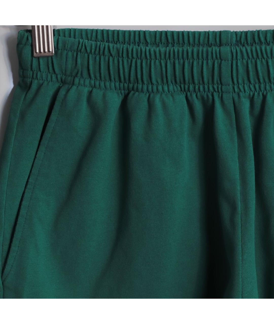 SPORTY AND RICH Зеленые хлопковые шорты, фото 6